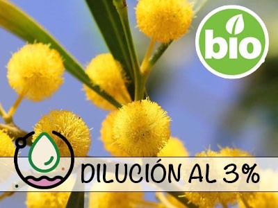 Dilución de Absoluto de Mimosa al 3%