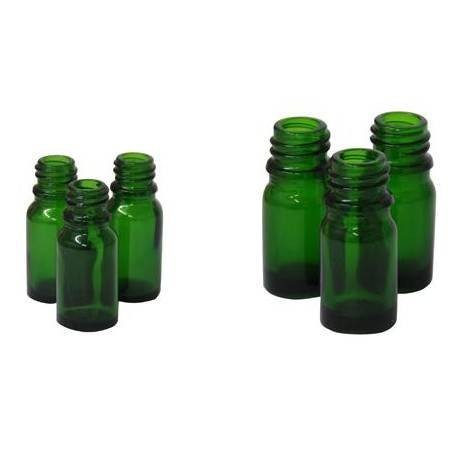 Frasco color verde cobalto 10ml  DIN18