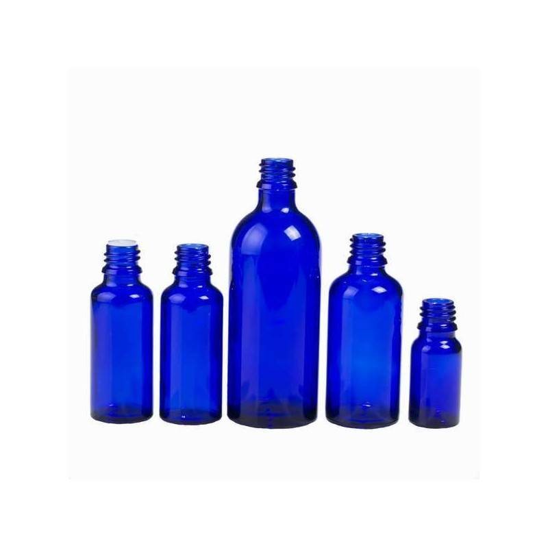 Frasco color azul cobalto 100ml DIN18