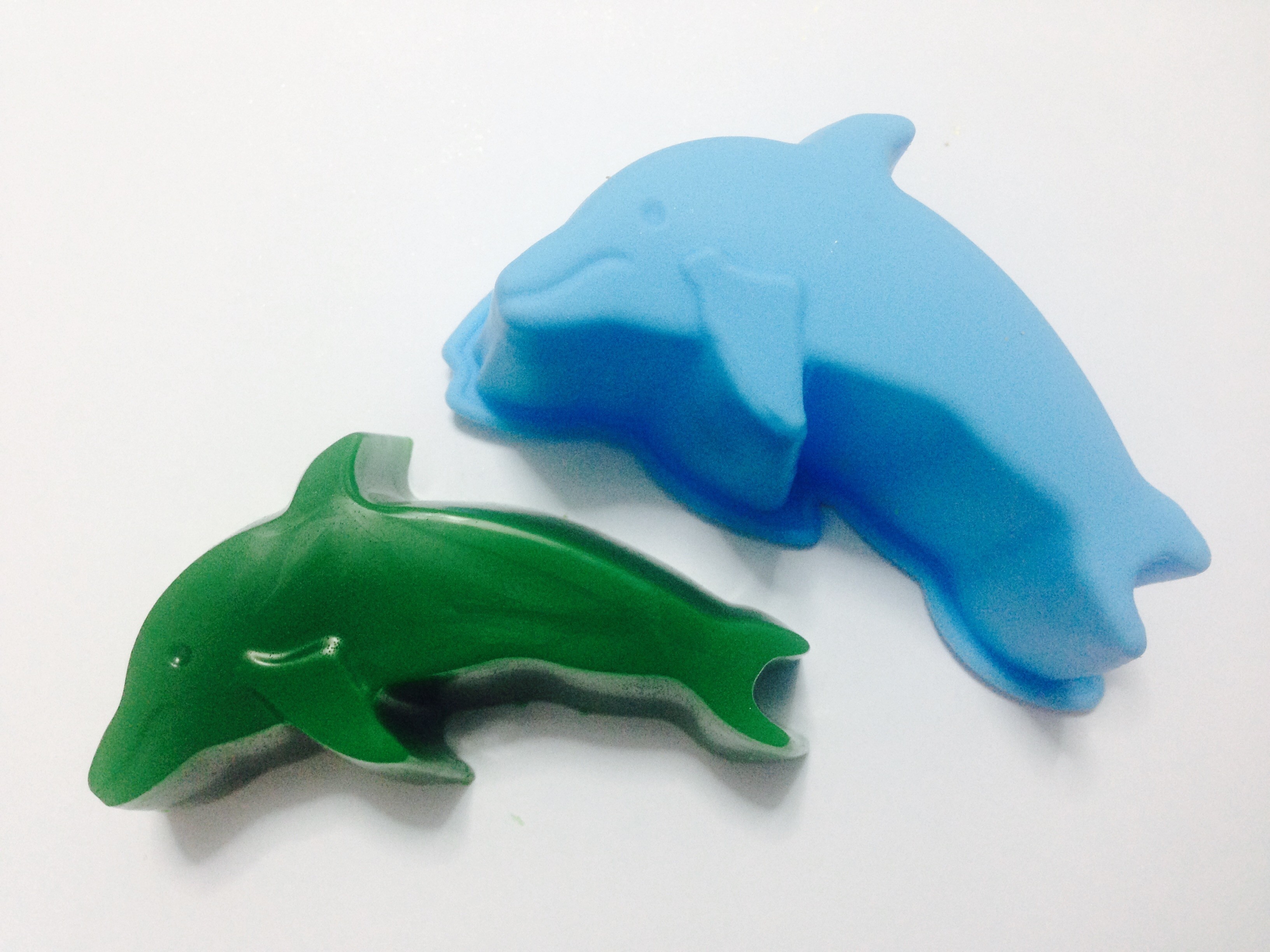 Molde silicona delfín