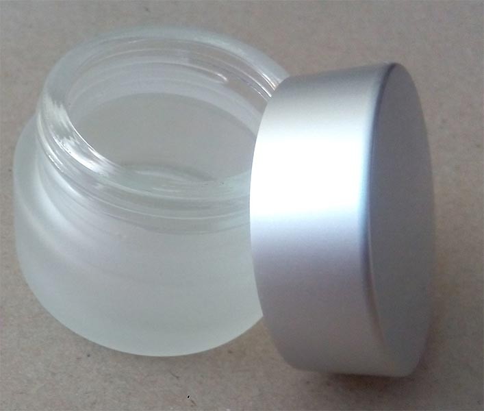 Tarro cristal esmerilado 30ml sin obturador