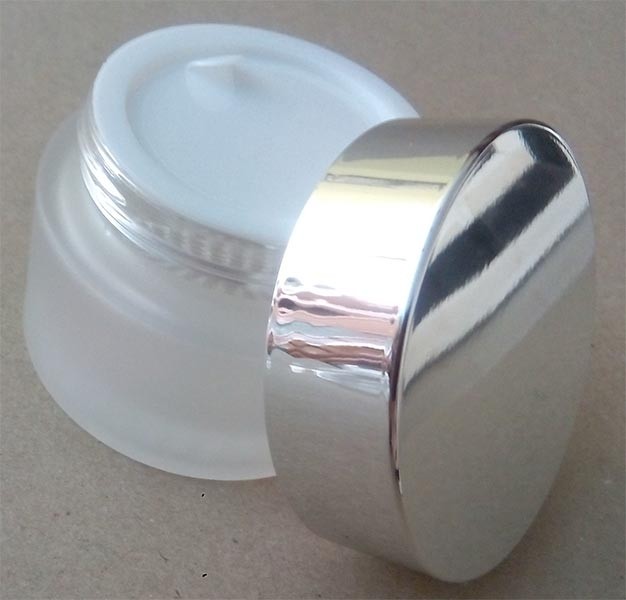 Tarro cristal esmerilado 50ml con obturador