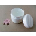 Tarro blanco 50ml con obturador