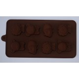 Molde silicona animalitos
