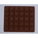 Molde silicona letras