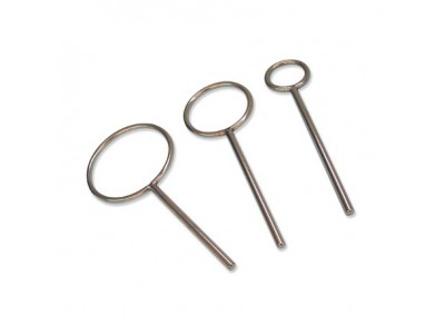 Aro con Espiga 85mm, acero cromado