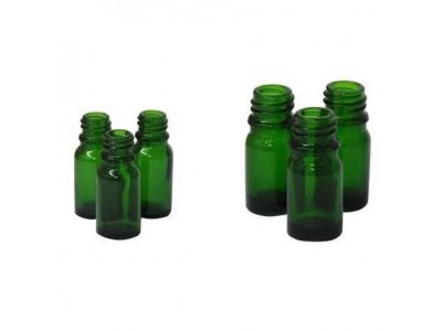 Frasco color verde cobalto 30ml DIN18