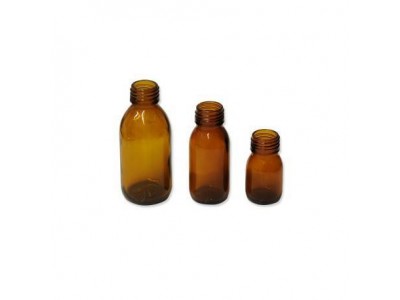 Frasco color topacio 250ml DIN28