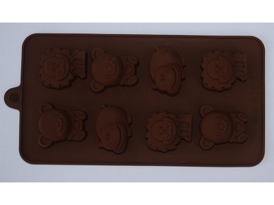 Molde silicona animalitos