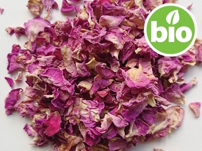 Pétalos de Rosa Damascena BIO