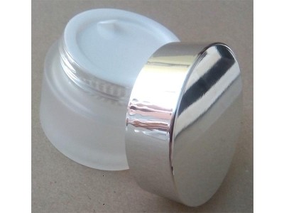 Tarro cristal esmerilado 50ml con obturador