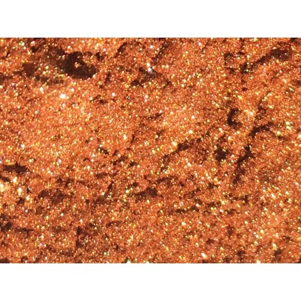Mica brillante Cobre