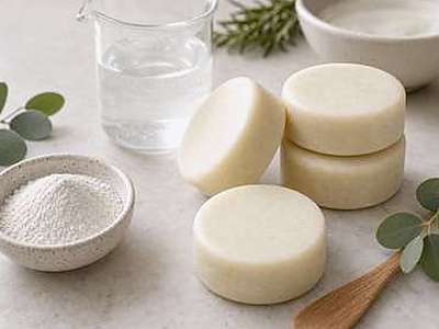 Champú sólido cremoso con SCI en bastones