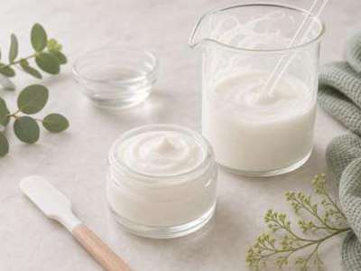 Crema facial con K10 similar a Olivem 1000