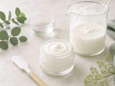 Crema facial ligera con Olivem 1000