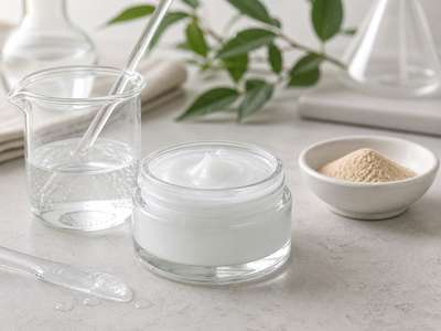 Gel-crema ligera estabilizada con Siligel