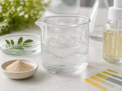 Gel facial hidratante con Siligel